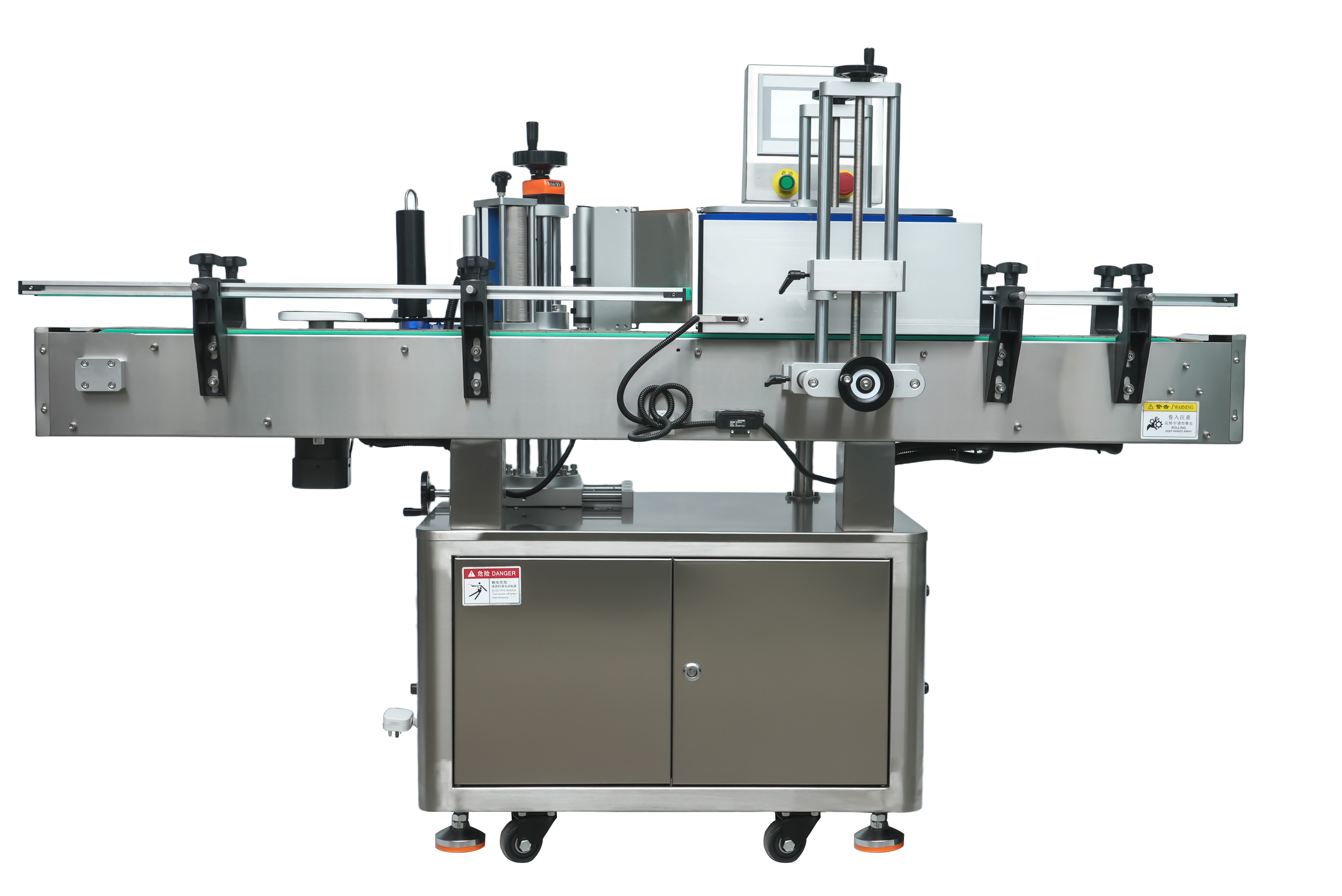 全自動(dòng)搓滾貼標(biāo)機(jī)